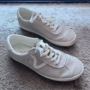VANS Sport Low Suede Shoe French OAK/Marshmallow Size 8 M / 9.5 W